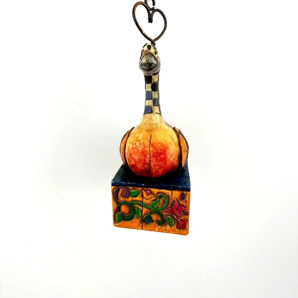 6 Geese Laying Jim Shore Heartwood Creek 12 Days of Christmas Ornament 2005